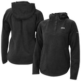 Phoenix Suns Women's Sweater Weather Quarter-Snap Hoodie Black - NBA