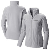 Minnesota Timberwolves Women's Give & Go II Fleece Full-Zip Jacket Gray - NBA