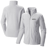 Memphis Grizzlies Women's Give & Go II Fleece Full-Zip Jacket White - NBA
