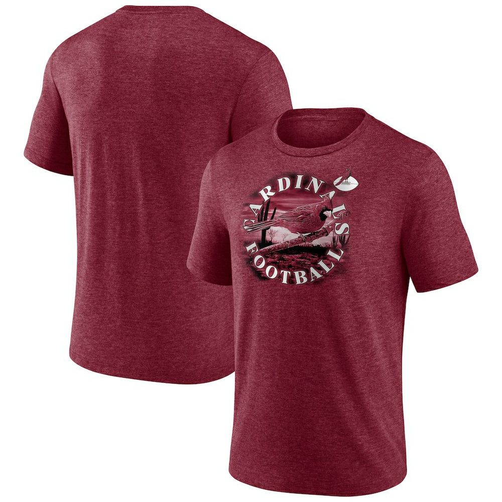 Arizona Cardinals Sporting Chance Tri-Blend T-Shirt Cardinal | NFL