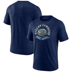 Dallas Cowboys Sporting Chance Tri-Blend T-Shirt Navy | NFL