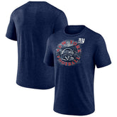 New York Giants Sporting Chance Tri-Blend T-Shirt Navy | NFL