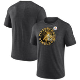 Pittsburgh Steelers Sporting Chance Tri-Blend T-Shirt Charcoal | NFL