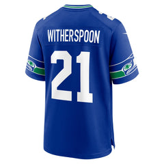 Devon Witherspoon Seattle Seahawks Alternate 50th Season Game Jersey Royal | Nike for Sale