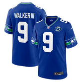 Kenneth Walker III Seattle Seahawks Alternate 50th Season Game Jersey Royal | Nike for Sale