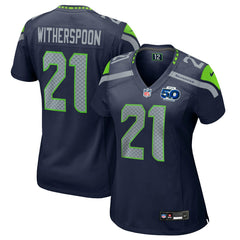 Devon Witherspoon Seattle Seahawks Women's Team 50th Season Game Jersey College Navy | Nike for Sale