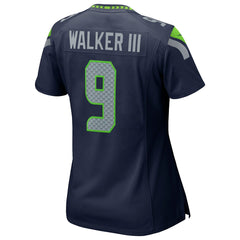 Kenneth Walker III Seattle Seahawks Women's 50th Season Game Jersey College Navy | Nike for Sale