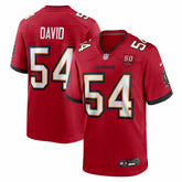 Lavonte David Tampa Bay Buccaneers 50th Season Team Game Jersey Red | Nike for Sale