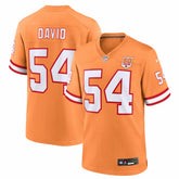 Lavonte David Tampa Bay Buccaneers 50th Season Game Jersey Creamsicle | Nike for Sale