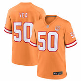 Vita Vea Tampa Bay Buccaneers 50th Season Game Jersey Creamsicle | Nike for Sale