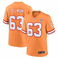 Lee Roy Selmon Tampa Bay Buccaneers 50th Season Game Jersey Creamsicle | Nike for Sale