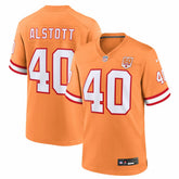 Mike Alstott Tampa Bay Buccaneers 50th Season Game Jersey Creamsicle | Nike for Sale