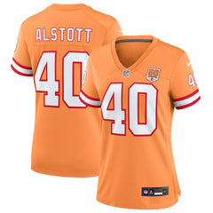 Mike Alstott Tampa Bay Buccaneers Women's 50th Season Game Jersey Creamsicle | Nike for Sale