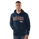 Denver Broncos Starter Vintage Pullover Hoodie Navy | NFL