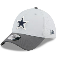 Dallas Cowboys New Era 2025 NFL Training Camp 39THIRTY Flex Hat Gray/Graphite | NFL