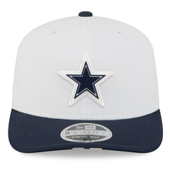 Dallas Cowboys New Era 2025 NFL Training Camp 9SEVENTY Adjustable Hat White/Navy | NFL