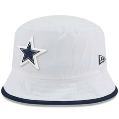 Dallas Cowboys New Era 2025 NFL Training Camp Stretch Bucket Hat White | NFL