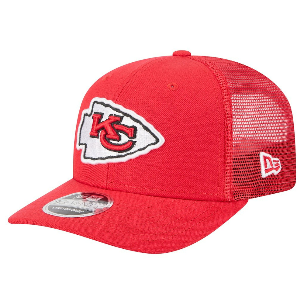 Kansas City Chiefs New Era Team Collection 9SEVENTY Stretch-Snap Adjustable Hat Red | NFL