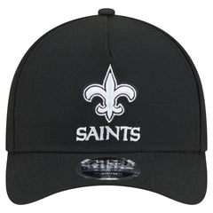 New Orleans Saints New Era Team Collection 9FORTY M-Crown A-Frame Adjustable Hat Black | NFL