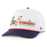 San Francisco 49ers '47 Patriotic Overhand Hitch Adjustable Hat White | 47 brand