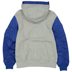 Los Angeles Dodgers New Era x Alpha Industries Full-Zip Hoodie Jacket - MLB