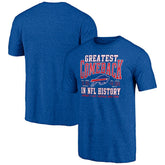 Buffalo Bills Vintage Tri-Blend T-Shirt Royal | NFL