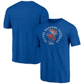 Denver Broncos Vintage Tri-Blend T-Shirt Royal | NFL