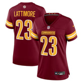 Marshon Lattimore Washington Commanders Women's Team Game Jersey Burgundy | Nike for Sale