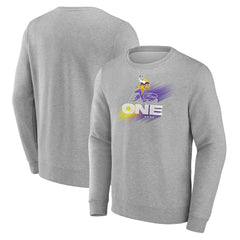 Minnesota Vikings As One Skol Pullover Sweatshirt Gray | NFL