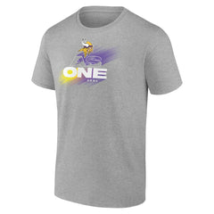Minnesota Vikings As One Skol T-Shirt Heather Gray | NFL