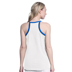 Orlando Magic G-III 4Her by Carl Banks Women's Curveball Racerback Scoop Neck Slub Tank Top White - NBA