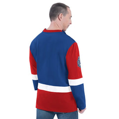 Philadelphia 76ers G-III Sports by Carl Banks Adaptive Rugby Long Sleeve Top Royal - NBA