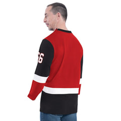 Chicago Bulls G-III Sports by Carl Banks Adaptive Rugby Long Sleeve Top Red - NBA