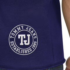 Phoenix Suns Tommy Jeans Paul French Terry Short Sleeve Pullover Hoodie Purple - NBA