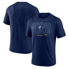 Memphis Grizzlies Huddle Tri-Blend T-Shirt Navy - NBA