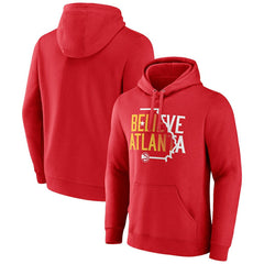 Atlanta Hawks Team Pride Pullover Hoodie Red - NBA