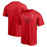 Chicago Bulls Gradient Logo T-Shirt Red - NBA
