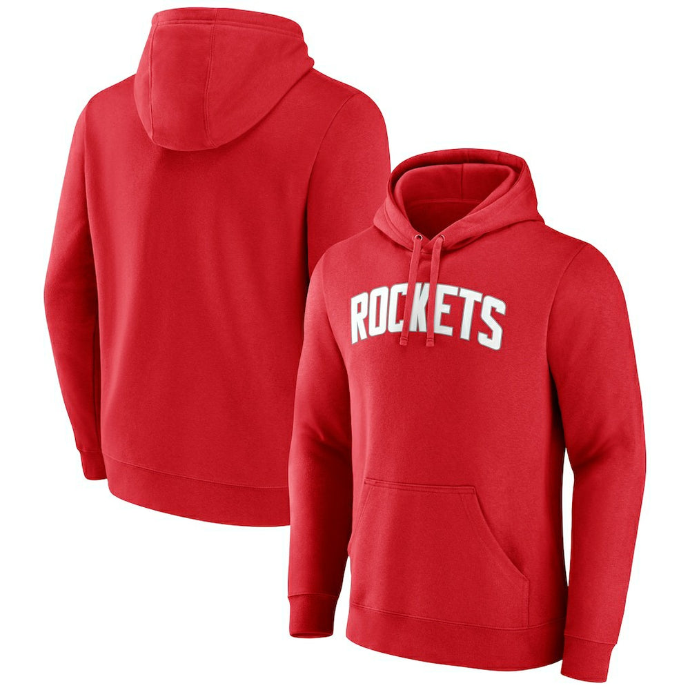 Houston Rockets Wordmark Pullover Hoodie Red - NBA