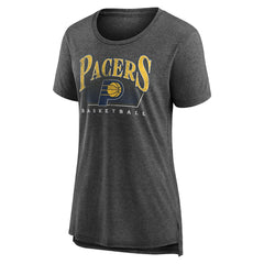Indiana Pacers Women's Selection Tri-Blend T-Shirt Gray - NBA