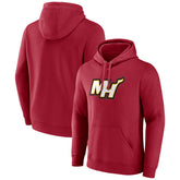 Miami Heat Alternate Logo Pullover Hoodie Red - NBA