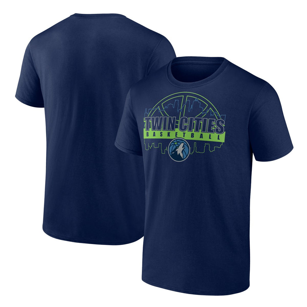 Minnesota Timberwolves Core Hometown Launch T-Shirt Navy - NBA
