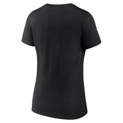 Minnesota Timberwolves Women's Core Hometown Launch V-Neck T-Shirt Black - NBA