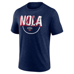 New Orleans Pelicans Team Pride Tri-Blend T-Shirt Navy - NBA