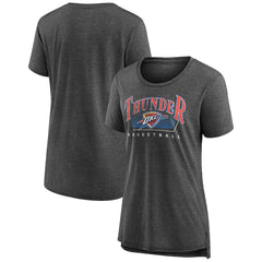 Oklahoma City Thunder Women's Selection Tri-Blend T-Shirt Gray - NBA