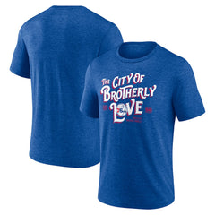Philadelphia 76ers Team Pride Tri-Blend T-Shirt Royal - NBA