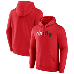 Portland Trail Blazers Alternate Logo Pullover Hoodie Red - NBA