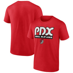 Portland Trail Blazers Team Pride T-Shirt Red - NBA