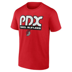 Portland Trail Blazers Team Pride T-Shirt Red - NBA