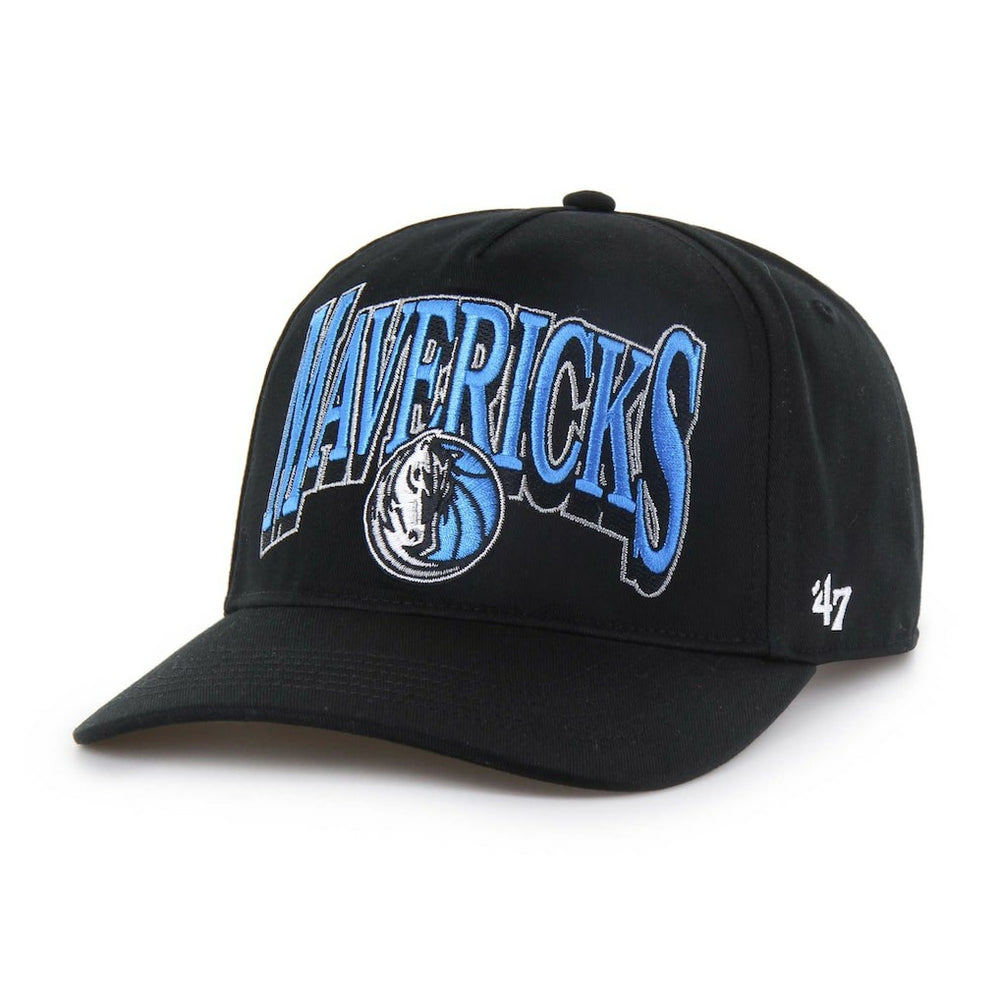 Dallas Mavericks '47 Every Time Past Champs Hitch Adjustable Hat Black - NBA