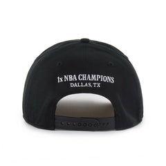 Dallas Mavericks '47 Every Time Past Champs Hitch Adjustable Hat Black - NBA